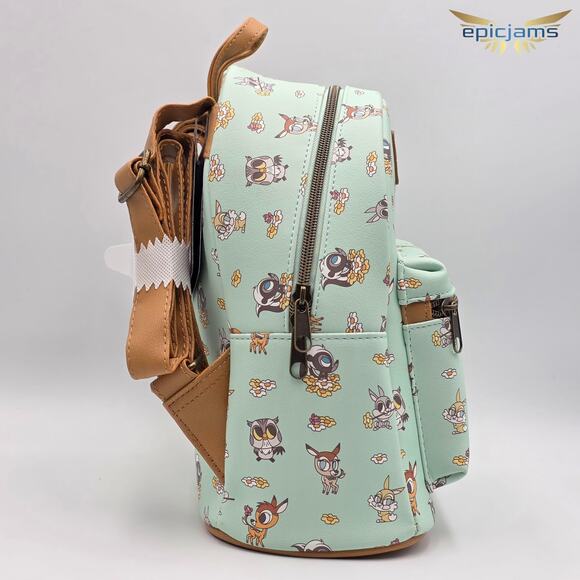 Loungefly Disney Bambi Chibi Friends Mini Backpack Bag New - Picture 4 of 5